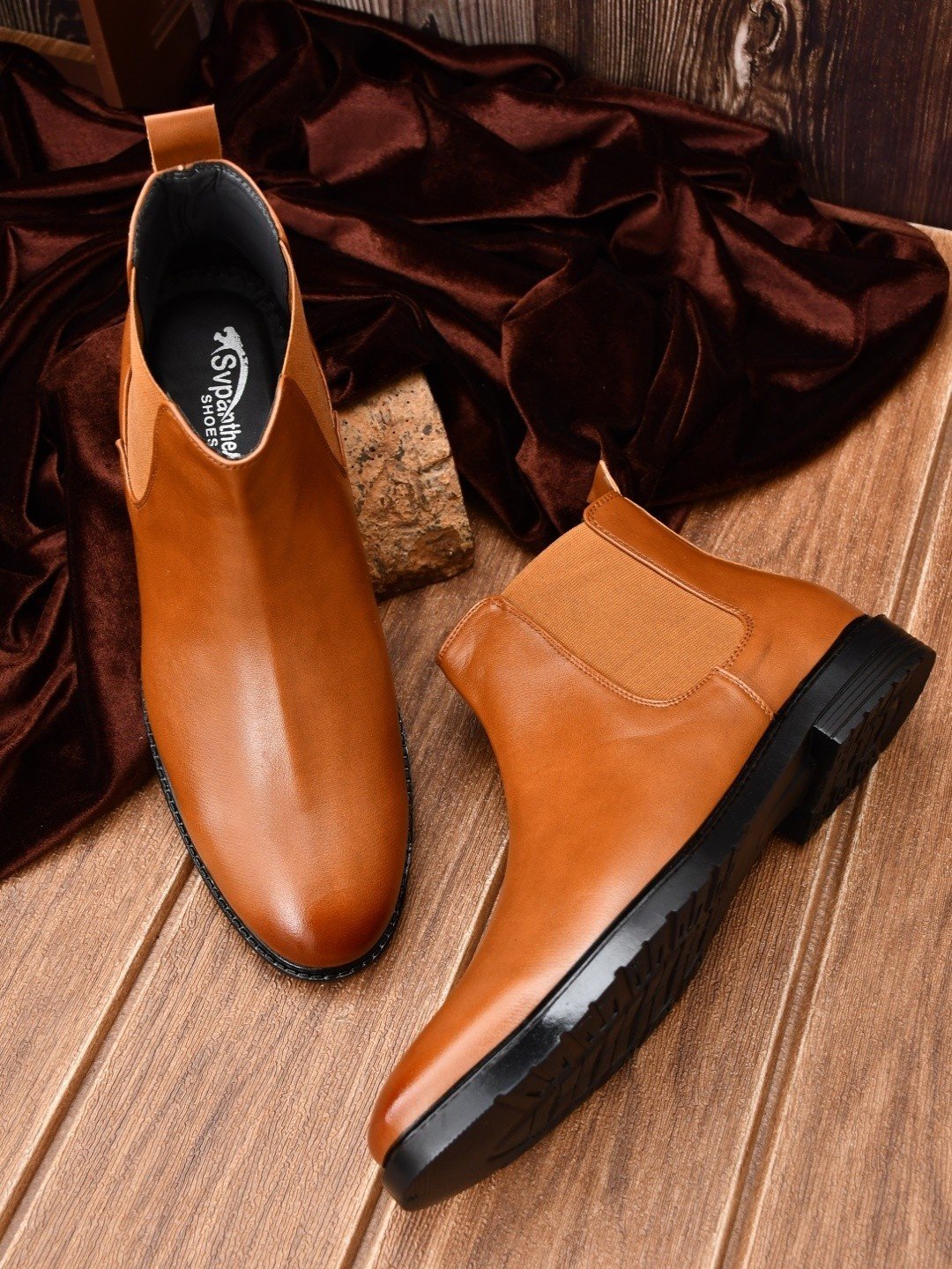 Men’s Tan Chelsea Boots